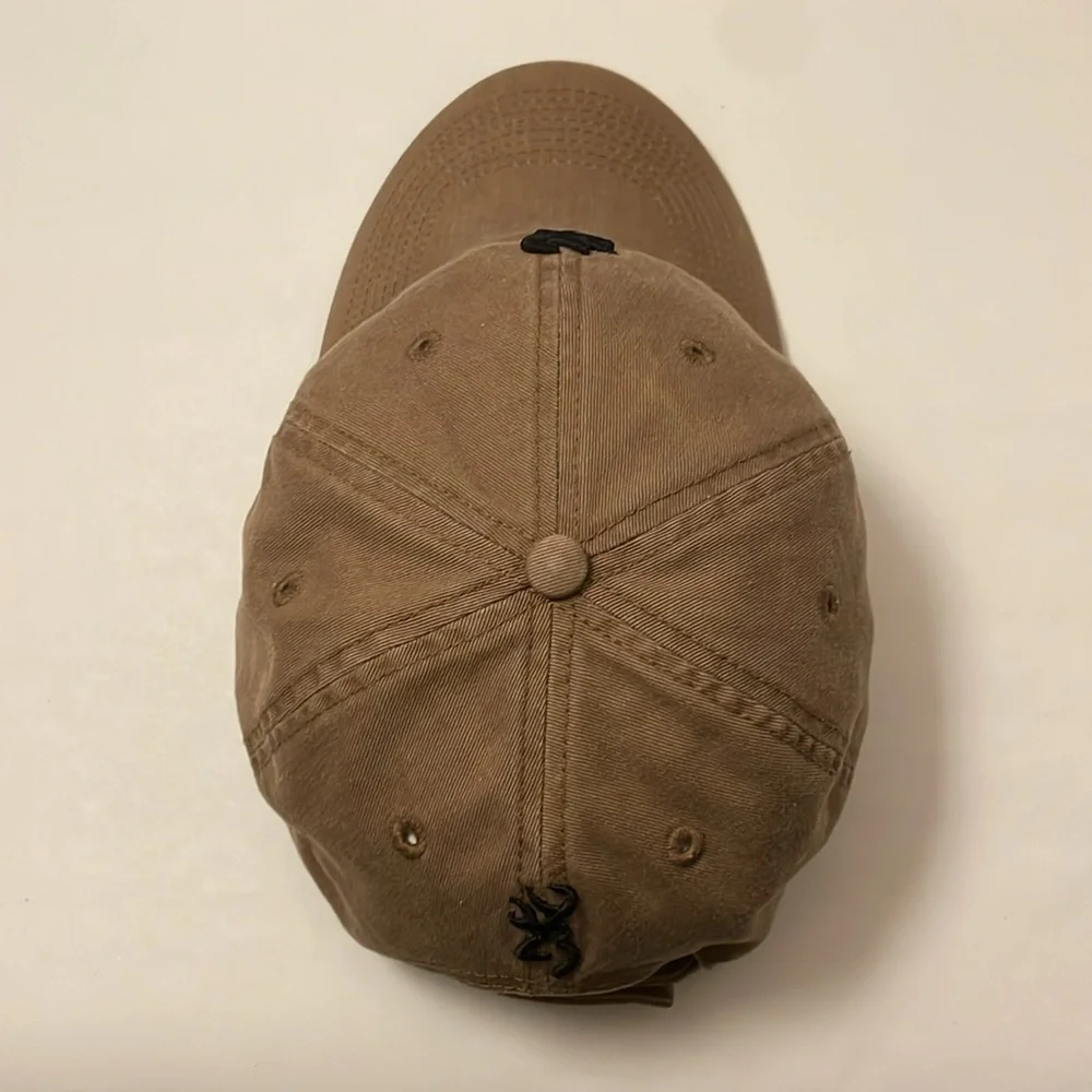 Browning Baseball Hat with Black Buckmark Logo - Picture 3 of 6